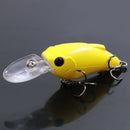Luminous Minnow Glow in the Dark Fishing Lures Sea Boat Tackle Rig - Yellow