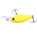 Luminous Minnow Glow in the Dark Fishing Lures Sea Boat Tackle Rig - Yellow