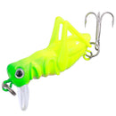 4cm Artificial Grasshopper Insect Fish Lure Sea Fishing Jig Hard Bait Hook