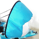 Portable Deploys Quickly Downwind Wind Paddle Popup Canoe Kayak Sail 42 inch