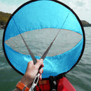Portable Deploys Quickly Downwind Wind Paddle Popup Canoe Kayak Sail 42 inch