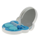 Portable Contact Lens Case Pocket Size Storage Holder Container A-5577 Blue