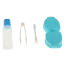 Portable Contact Lens Case Pocket Size Storage Holder Container A-5577 Blue