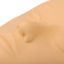 Closed Eyes Mannequin Head for Face Massage Makeup Eyelash Extension Practice Face Painting Training