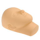 Closed Eyes Mannequin Head for Face Massage Makeup Eyelash Extension Practice Face Painting Training