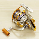 Metal 5000 Rocker Spinning Fishing Reels with 10 Bearings 5.5:1 Gear Ratio