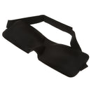 Cotton Sleeping Mask Eye Cover Nose Pads Nap Blindfold Light Protector - Black