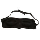 Cotton Sleeping Mask Eye Cover Nose Pads Nap Blindfold Light Protector - Black
