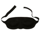 Black Rebound Cotton Eye Mask Travel Plane Sleeping Nose Pad Blindfold Rest Shade