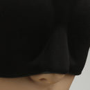 Black Rebound Cotton Eye Mask Travel Plane Sleeping Nose Pad Blindfold Rest Shade