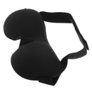 Cotton Padded Travel Plane Sleeping Eye Mask Shade Fatigue Blindfold Light Resistant Black
