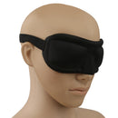 Unisex Adjustable Countoured Cotton Eye Mask Sleeping Traveling Plane Shade Cover Blindfold