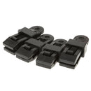 4 Pcs Camping Awning Clamp Set Plastic Tarp Clips Tent Canopy Accessories