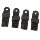 4 Pcs Camping Awning Clamp Set Plastic Tarp Clips Tent Canopy Accessories