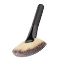Large Fan Blush Face Powder Foundation Highlighting Contouring Blending Cosmetic Brush Make Up Tool