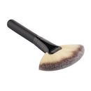 Large Fan Blush Face Powder Foundation Highlighting Contouring Blending Cosmetic Brush Make Up Tool