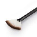 Small Fan Shape Makeup Brush Cheek Face Powder Foundation Blush Bronzer Brush Cosmetic Tool