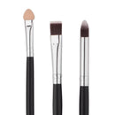 6Pcs Pro Cosmetic Smoky Eye Brush Set Eyeshadow Eyeliner Eyebrow Makeup Brush