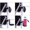 Stainless Steel Foldable Cup Holder Bracket Support for Fishing Chair Access
