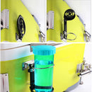 Foldable Fishing Drink Holder Can Coke Water Bottle Can Holder for Fishing Box