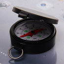 Travel Navigation Portable Small Clamshell Lanyard Keychain Acrylic Compass