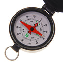 Travel Navigation Portable Small Clamshell Lanyard Keychain Acrylic Compass