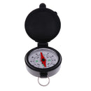 Travel Navigation Portable Small Clamshell Lanyard Keychain Acrylic Compass