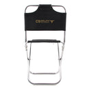 Fishing Camping Hiking Folding Chair Foldable Garden Stool With Backrest