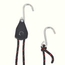 8ft Black Canoe/Kayak Easy Bow-Stern Tie Down stern strap Accessories