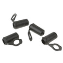 4 x Removable Black Rubber Tips Ferrules for Hiking Trekking Poles