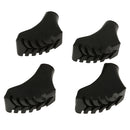 4pcs/set Replacement Walking Stick Trekking Hiking Pole Rubber Ferrule Ends