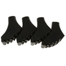 4pcs/set Replacement Walking Stick Trekking Hiking Pole Rubber Ferrule Ends