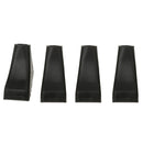 4pcs/set Replacement Walking Stick Trekking Hiking Pole Rubber Ferrule Ends