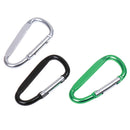 10Pcs Climbing Tent Bottles Hooks Carabiners D Shape Keychain Backpack Clasp Snap Clip