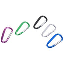 10Pcs Climbing Tent Bottles Hooks Carabiners D Shape Keychain Backpack Clasp Snap Clip