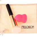 2Pcs Women Cosmetic Face Cream Powder Foundation Concealer Sponge Brush Puff Set