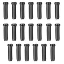 Pack of 20 Mountain Bike Brake Derailleur Shifter Cable End Cap Tips Crimp Black