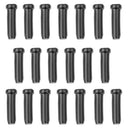 Pack of 20 Mountain Bike Brake Derailleur Shifter Cable End Cap Tips Crimp Black