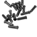 Pack of 20 Mountain Bike Brake Derailleur Shifter Cable End Cap Tips Crimp Black