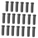 Pack of 20 Mountain Bike Brake Derailleur Shifter Cable End Cap Tips Crimp Black