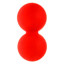 Double Lacrosse Massage Ball Mobility Myofascial Trigger Point Full Body Pain Relief Red