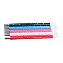 Beauty 5Pcs Nail Art Silicone Head Brushes Clay Sculpture Drawing Painting Pen Set with Rhinestone Handle