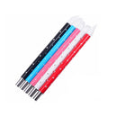 Beauty 5Pcs Nail Art Silicone Head Brushes Clay Sculpture Drawing Painting Pen Set with Rhinestone Handle