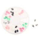 3D Nail Art DIY Glitter Decoration Stickers Chinastone Water Drop Shaped