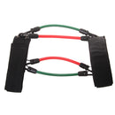 Men Women Leg Resistance Band Tubes Straps Kit for Speed Strength Agility Training
