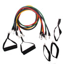 11pcs Resistance Bands Tube Set for Fitness Exercise Yoga Pilates Workout Strength Training