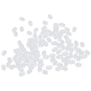 0.8mm Clear Oval Beads Fishing Rod Rig Beads Pack of 100