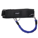 Set Of Latex Tubes + Foot Straps + Waist Belt + Storage Bag Case Cover Fitness Jump Training Supplies Blue 400mm
