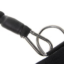 Set Of Latex Tubes + Foot Straps + Waist Belt + Storage Bag Case Cover Fitness Jump Training Supplies Black 400mm