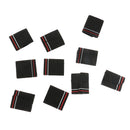 10 pcs Basketball Elastic Finger Support Protector Sleeve Wrap Black New